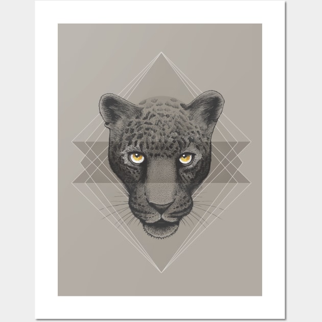 Eternal | Leopard Wall Art by DarkIrisDesign